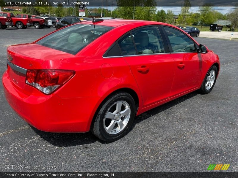 Red Hot / Brownstone 2015 Chevrolet Cruze LT