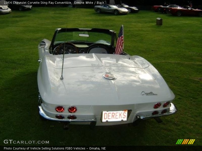 Ermine White / Black 1964 Chevrolet Corvette Sting Ray Convertible