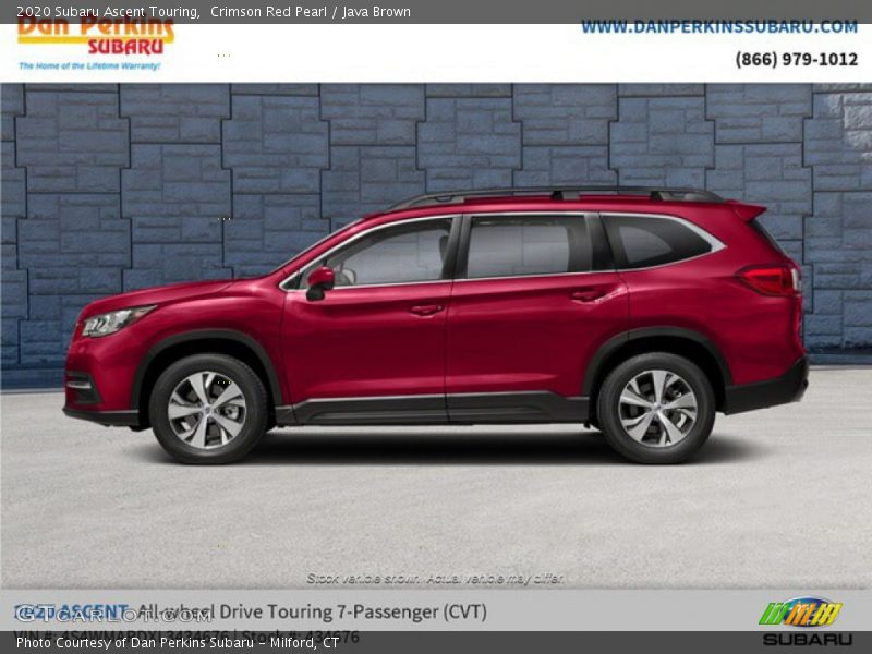 Crimson Red Pearl / Java Brown 2020 Subaru Ascent Touring