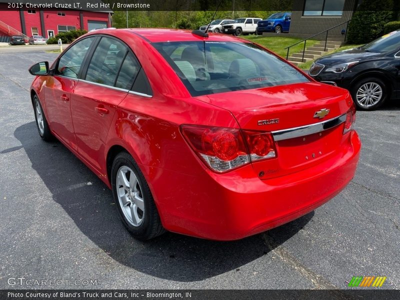 Red Hot / Brownstone 2015 Chevrolet Cruze LT