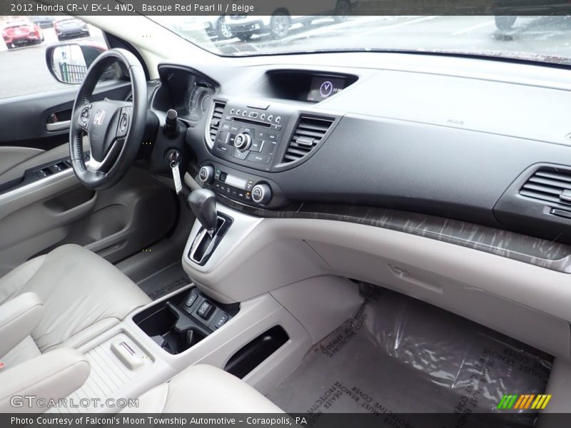 Basque Red Pearl II / Beige 2012 Honda CR-V EX-L 4WD