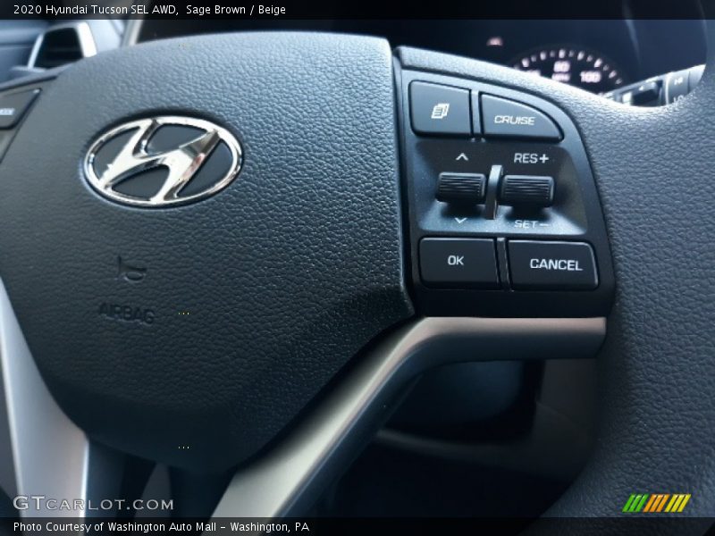 Sage Brown / Beige 2020 Hyundai Tucson SEL AWD
