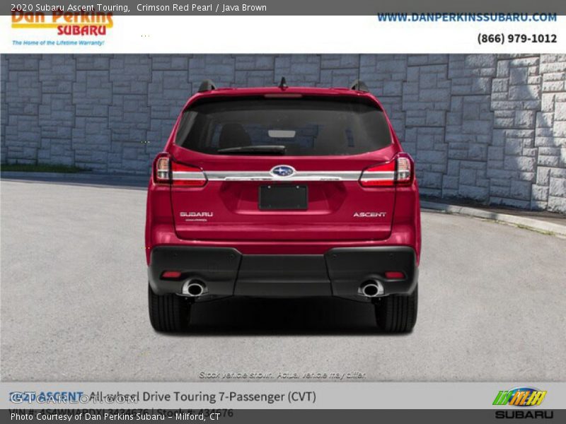 Crimson Red Pearl / Java Brown 2020 Subaru Ascent Touring