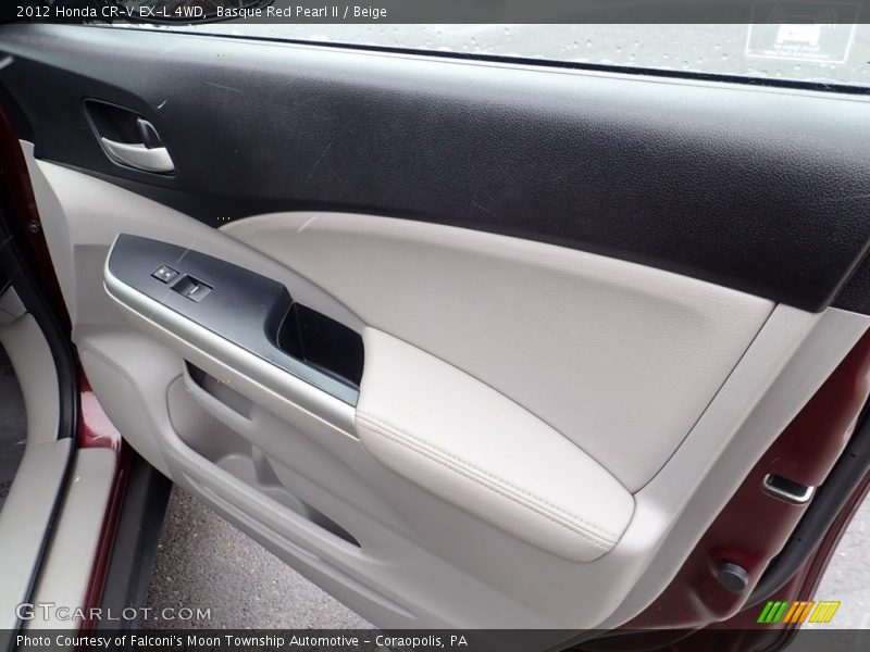 Basque Red Pearl II / Beige 2012 Honda CR-V EX-L 4WD