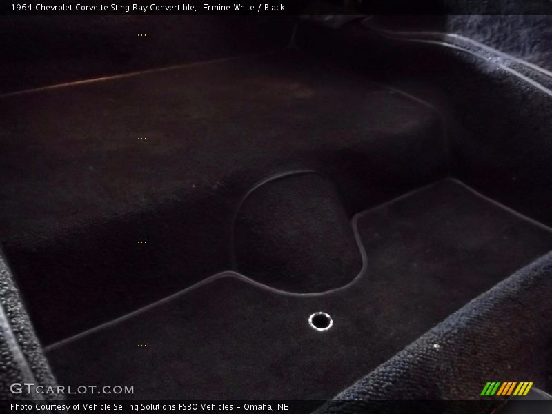Ermine White / Black 1964 Chevrolet Corvette Sting Ray Convertible
