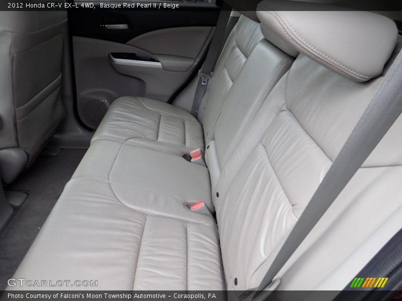 Basque Red Pearl II / Beige 2012 Honda CR-V EX-L 4WD
