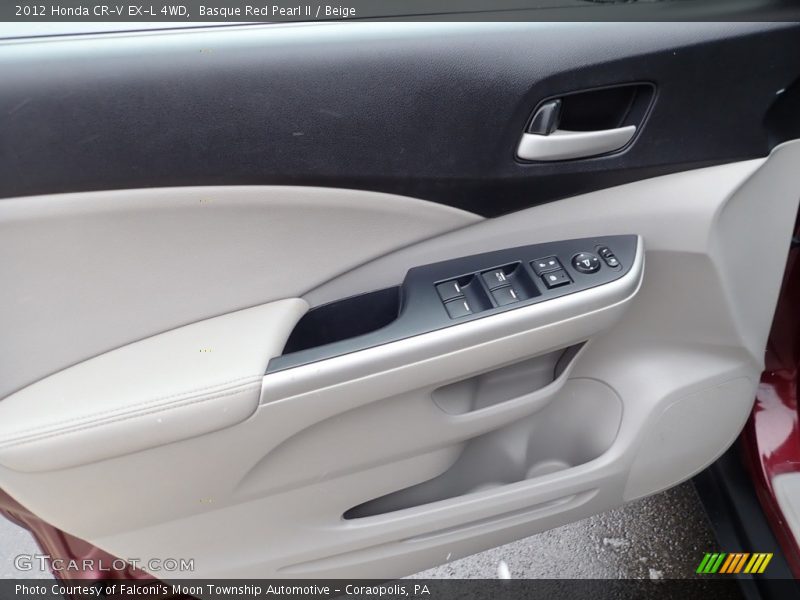 Basque Red Pearl II / Beige 2012 Honda CR-V EX-L 4WD