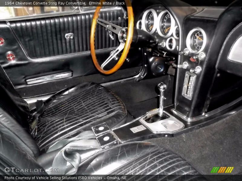 Front Seat of 1964 Corvette Sting Ray Convertible
