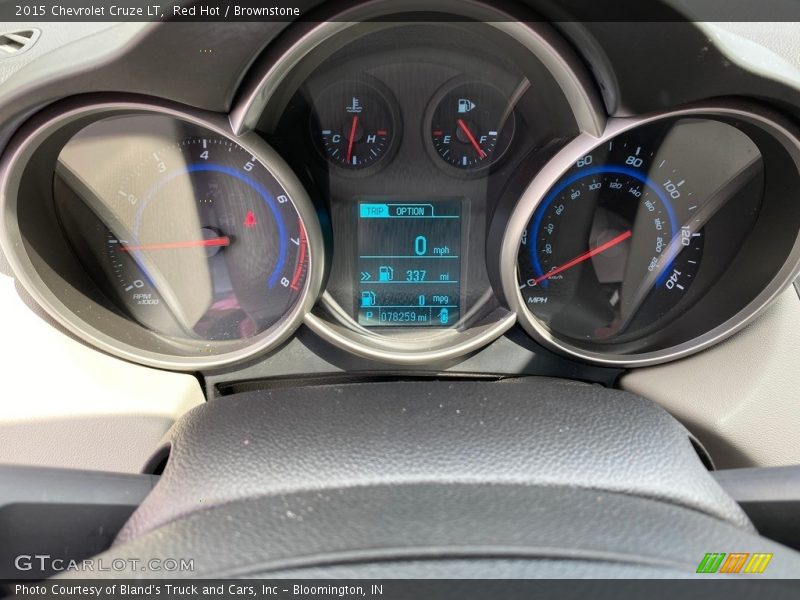 Red Hot / Brownstone 2015 Chevrolet Cruze LT