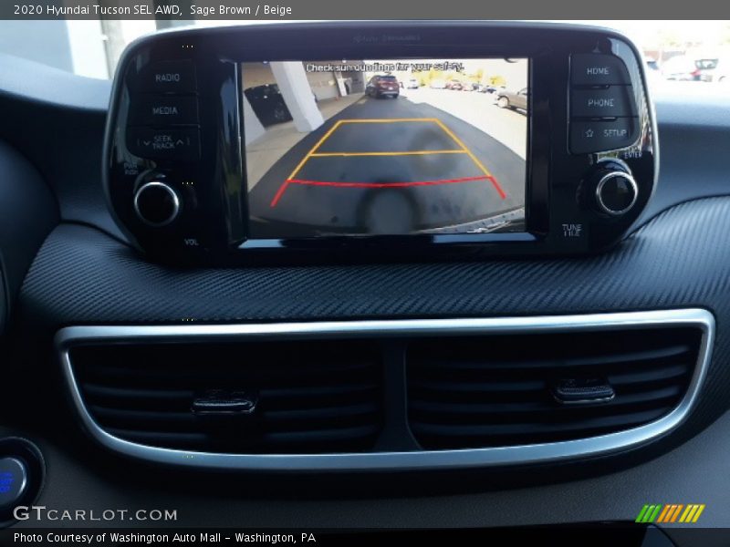 Sage Brown / Beige 2020 Hyundai Tucson SEL AWD