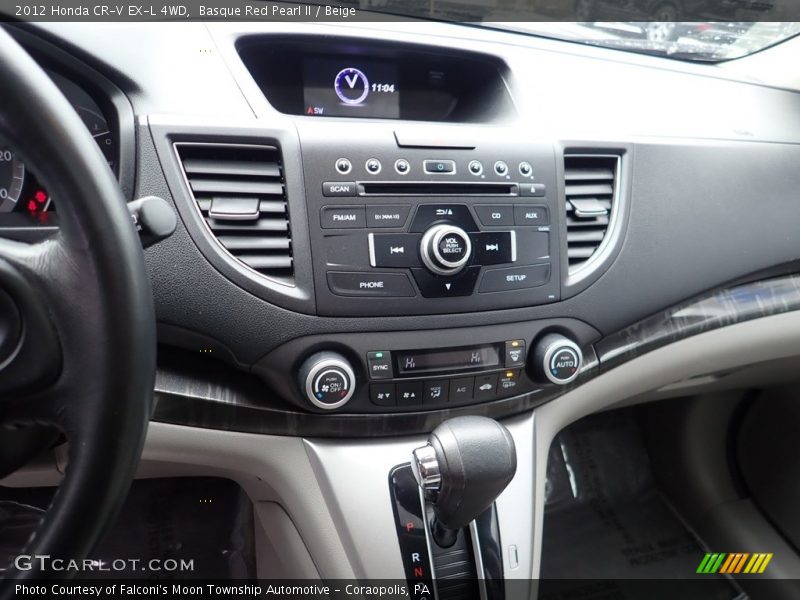 Basque Red Pearl II / Beige 2012 Honda CR-V EX-L 4WD