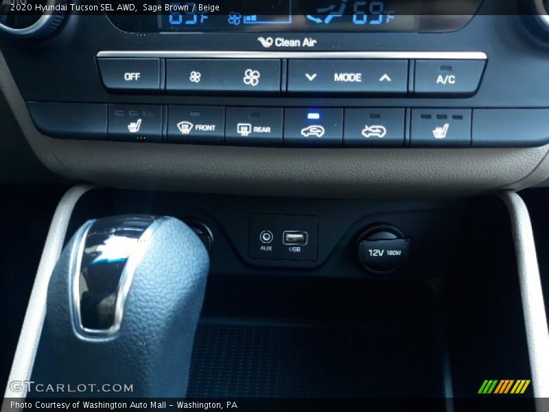 Sage Brown / Beige 2020 Hyundai Tucson SEL AWD