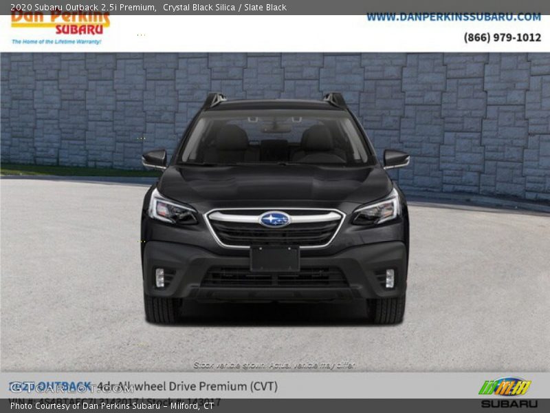 Crystal Black Silica / Slate Black 2020 Subaru Outback 2.5i Premium