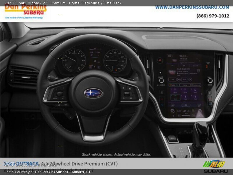 Crystal Black Silica / Slate Black 2020 Subaru Outback 2.5i Premium