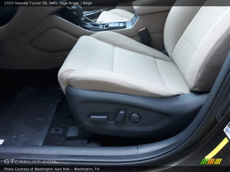 Sage Brown / Beige 2020 Hyundai Tucson SEL AWD