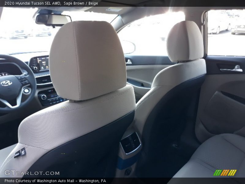 Sage Brown / Beige 2020 Hyundai Tucson SEL AWD
