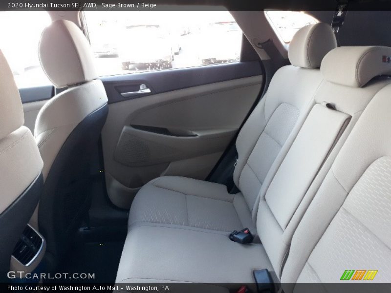 Sage Brown / Beige 2020 Hyundai Tucson SEL AWD
