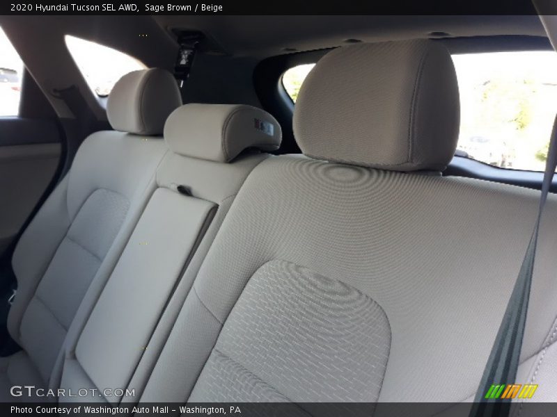 Sage Brown / Beige 2020 Hyundai Tucson SEL AWD