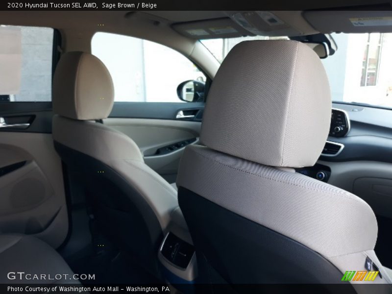 Sage Brown / Beige 2020 Hyundai Tucson SEL AWD