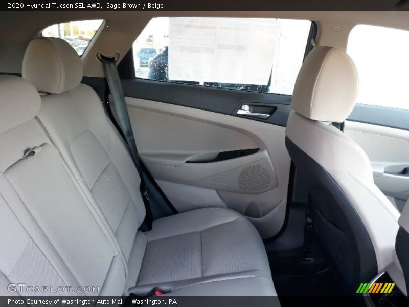 Sage Brown / Beige 2020 Hyundai Tucson SEL AWD