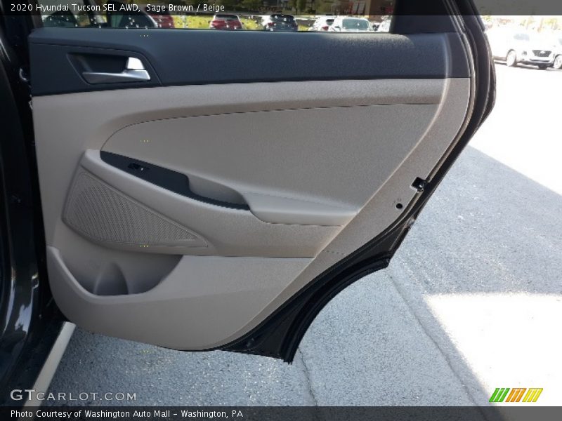 Sage Brown / Beige 2020 Hyundai Tucson SEL AWD