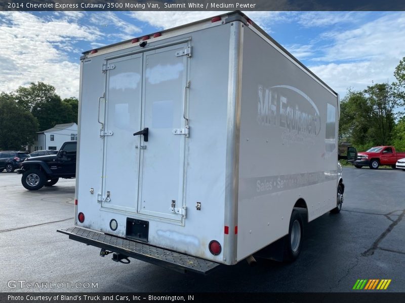 Summit White / Medium Pewter 2014 Chevrolet Express Cutaway 3500 Moving Van