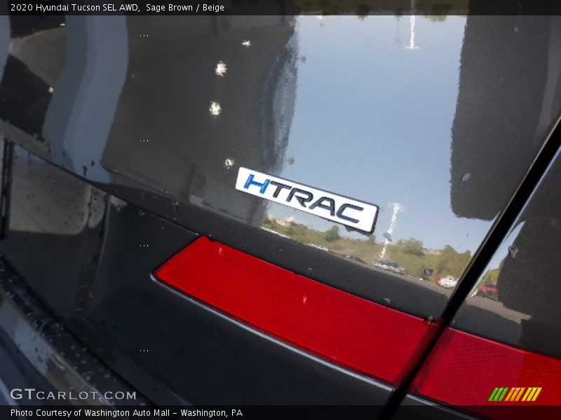 Sage Brown / Beige 2020 Hyundai Tucson SEL AWD