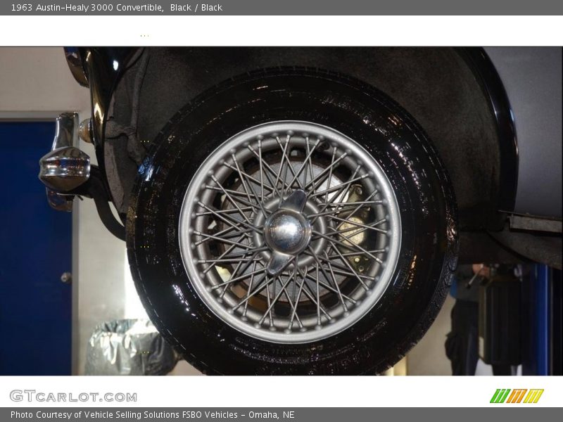 Black / Black 1963 Austin-Healy 3000 Convertible