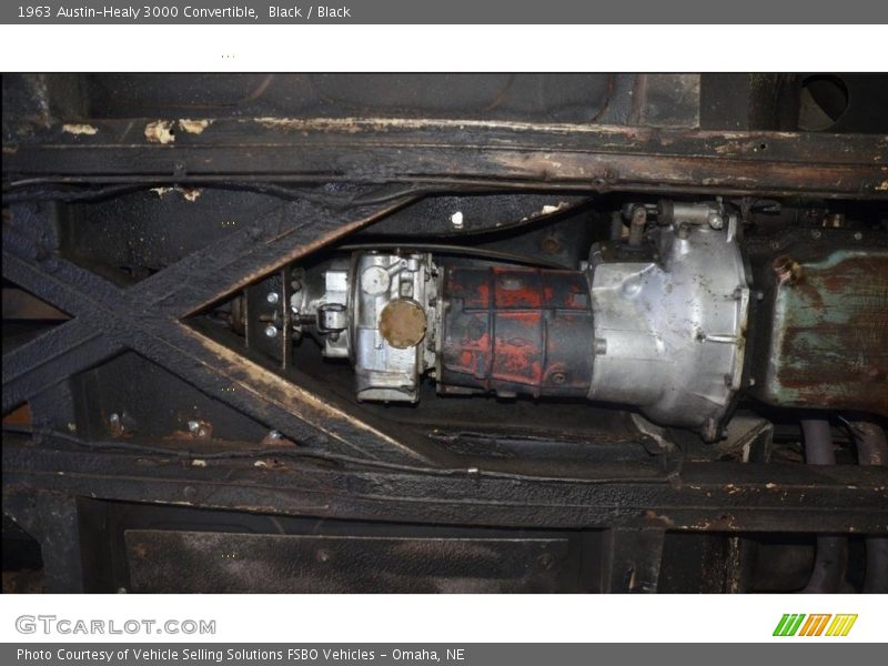 Undercarriage of 1963 3000 Convertible
