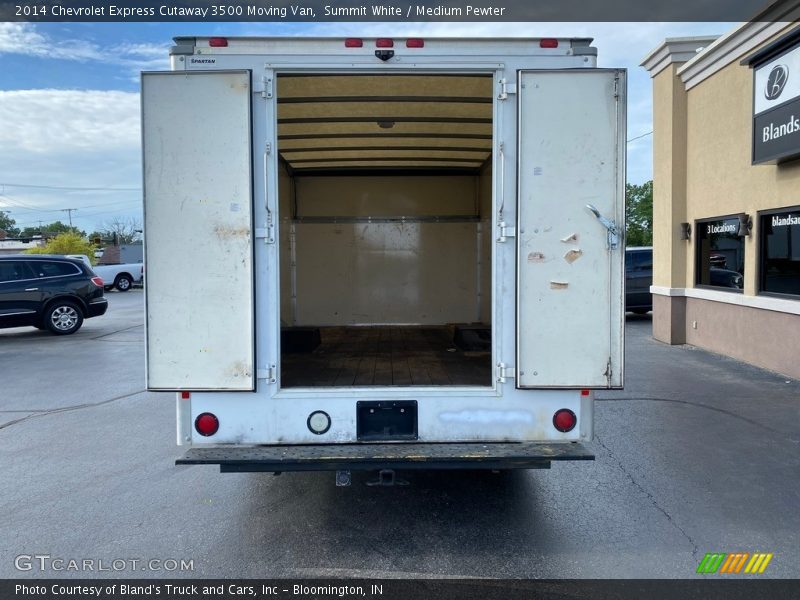Summit White / Medium Pewter 2014 Chevrolet Express Cutaway 3500 Moving Van