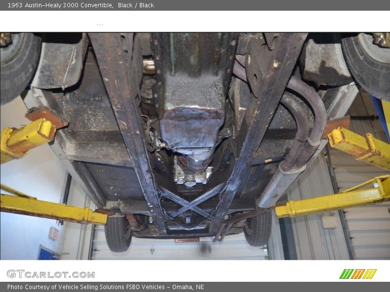 Undercarriage of 1963 3000 Convertible