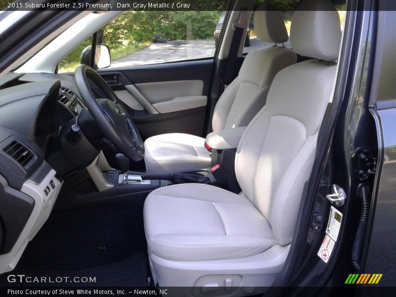 Front Seat of 2015 Forester 2.5i Premium