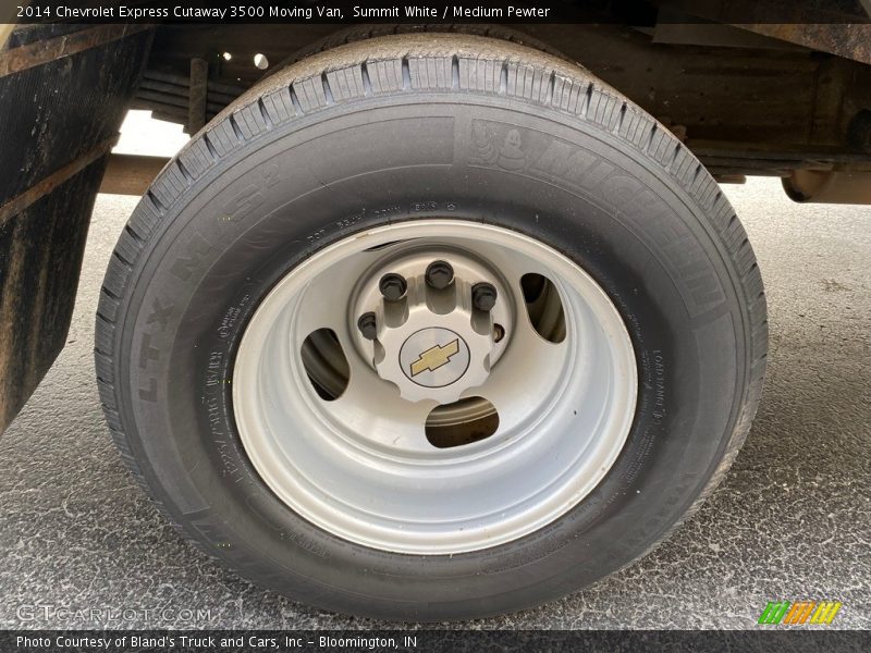 Summit White / Medium Pewter 2014 Chevrolet Express Cutaway 3500 Moving Van