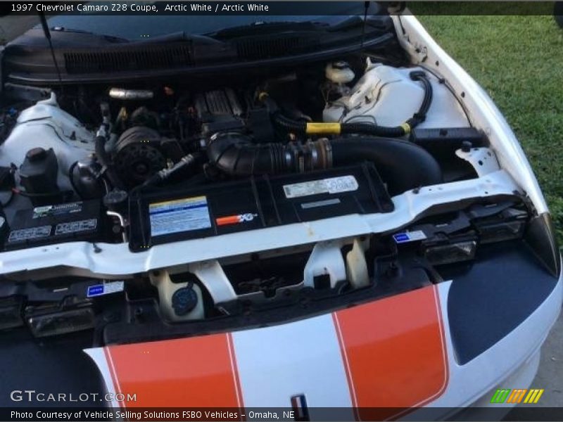 Arctic White / Arctic White 1997 Chevrolet Camaro Z28 Coupe