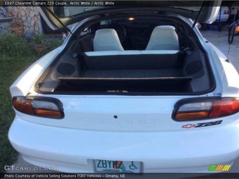 Arctic White / Arctic White 1997 Chevrolet Camaro Z28 Coupe
