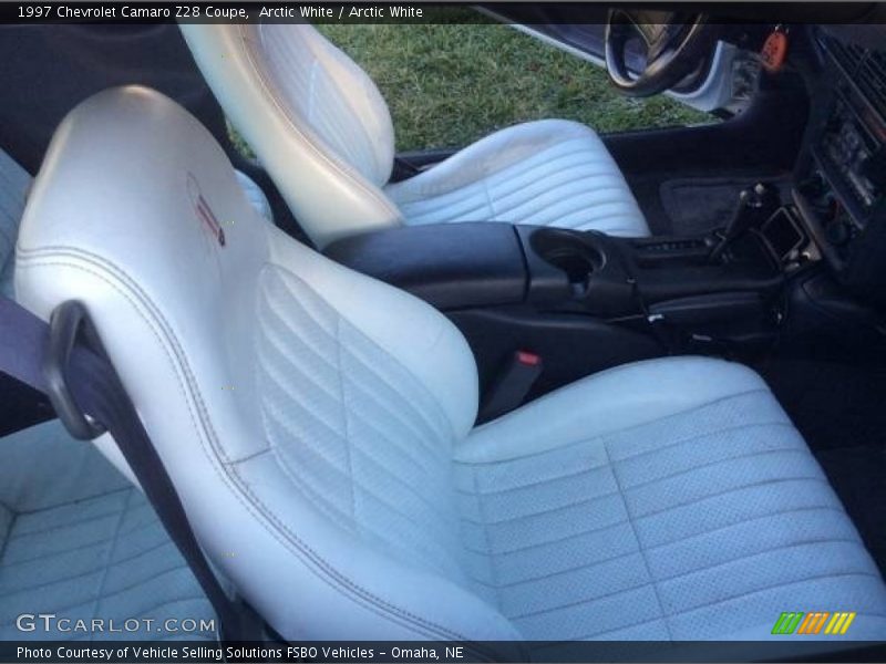 Arctic White / Arctic White 1997 Chevrolet Camaro Z28 Coupe