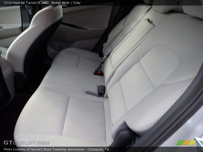 Molten Silver / Gray 2019 Hyundai Tucson SE AWD