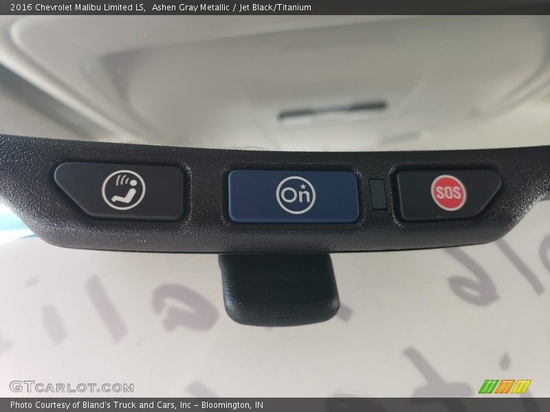 Ashen Gray Metallic / Jet Black/Titanium 2016 Chevrolet Malibu Limited LS