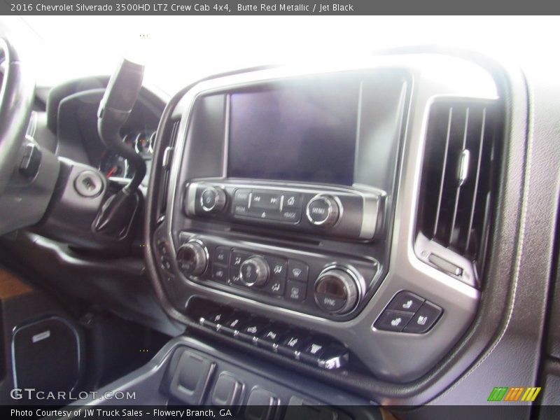 Butte Red Metallic / Jet Black 2016 Chevrolet Silverado 3500HD LTZ Crew Cab 4x4