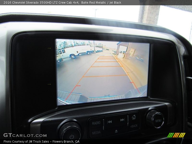 Butte Red Metallic / Jet Black 2016 Chevrolet Silverado 3500HD LTZ Crew Cab 4x4