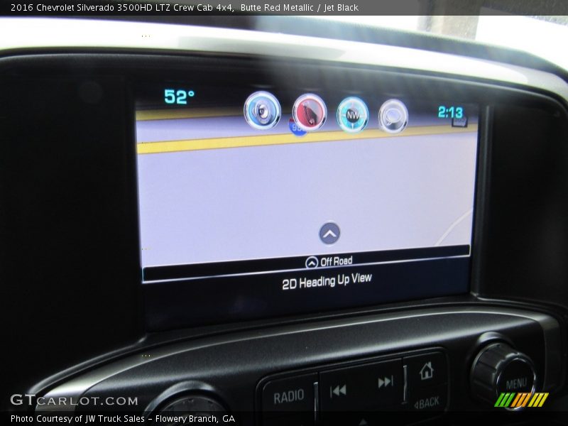 Butte Red Metallic / Jet Black 2016 Chevrolet Silverado 3500HD LTZ Crew Cab 4x4