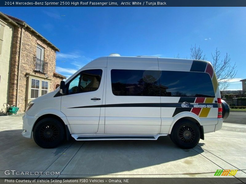 Arctic White / Tunja Black 2014 Mercedes-Benz Sprinter 2500 High Roof Passenger Limo