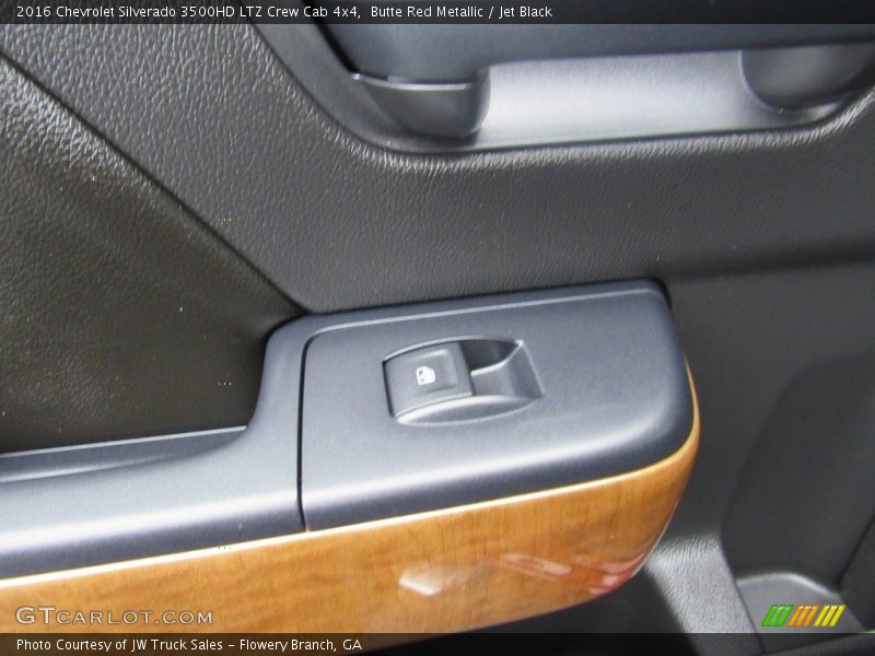 Butte Red Metallic / Jet Black 2016 Chevrolet Silverado 3500HD LTZ Crew Cab 4x4