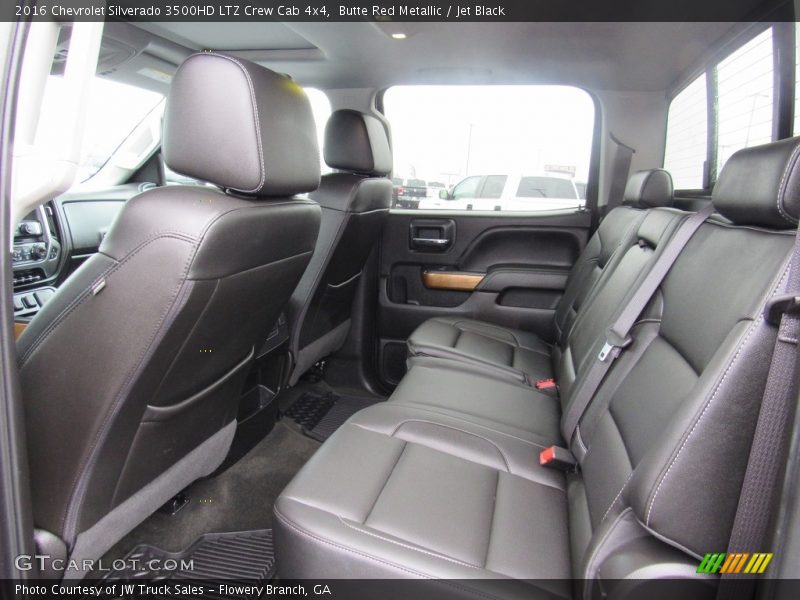 Rear Seat of 2016 Silverado 3500HD LTZ Crew Cab 4x4
