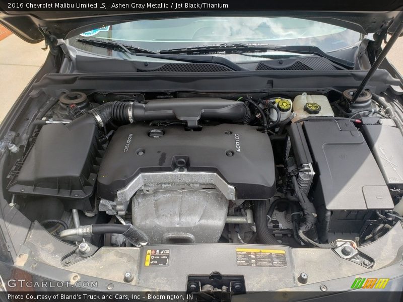 Ashen Gray Metallic / Jet Black/Titanium 2016 Chevrolet Malibu Limited LS
