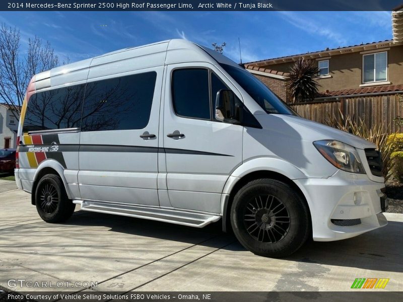 Arctic White / Tunja Black 2014 Mercedes-Benz Sprinter 2500 High Roof Passenger Limo