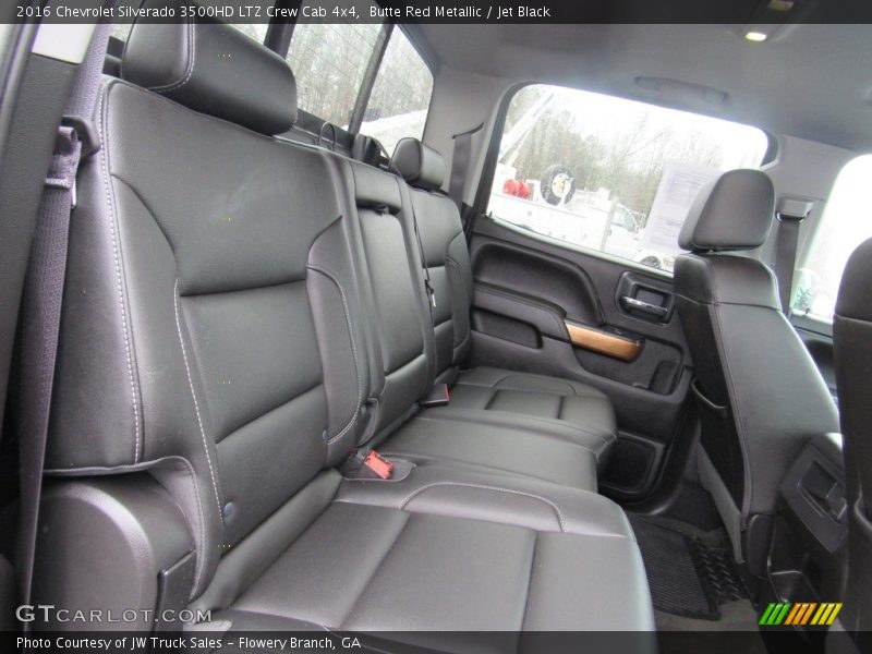 Rear Seat of 2016 Silverado 3500HD LTZ Crew Cab 4x4