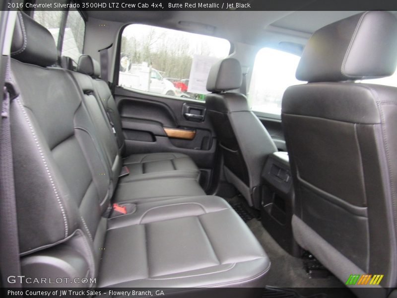 Butte Red Metallic / Jet Black 2016 Chevrolet Silverado 3500HD LTZ Crew Cab 4x4