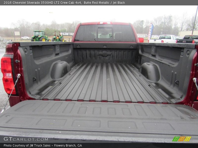 Butte Red Metallic / Jet Black 2016 Chevrolet Silverado 3500HD LTZ Crew Cab 4x4