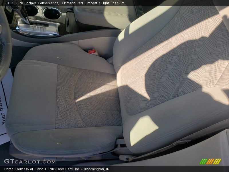 Crimson Red Tintcoat / Light Titanium 2017 Buick Enclave Convenience